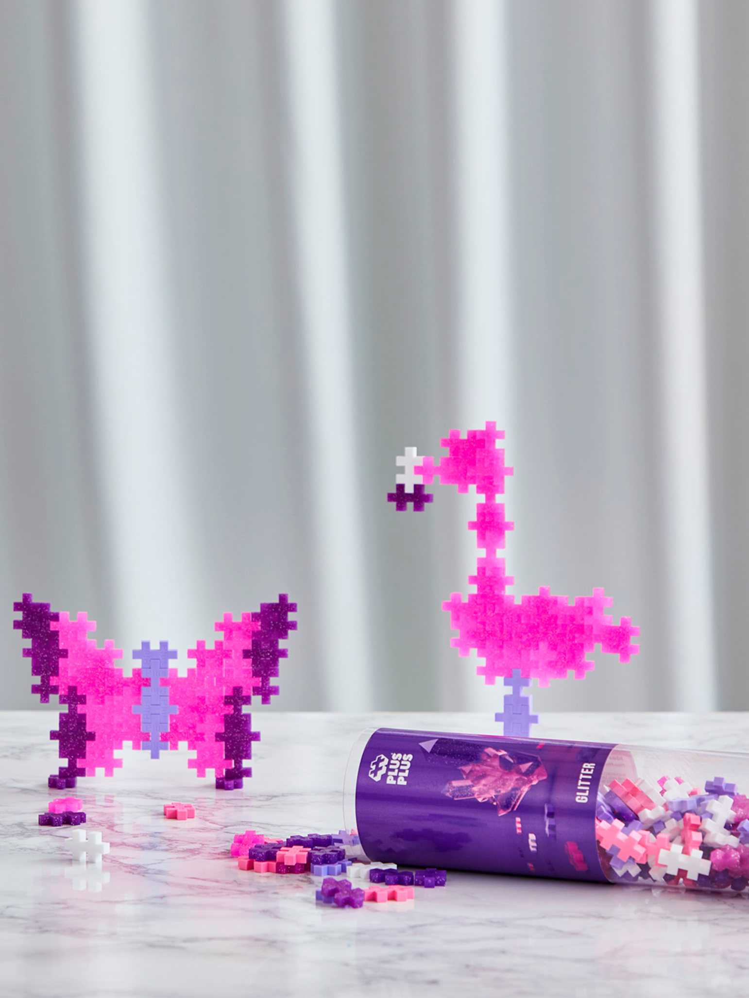 Glitter Colour Mix - 100 pcs